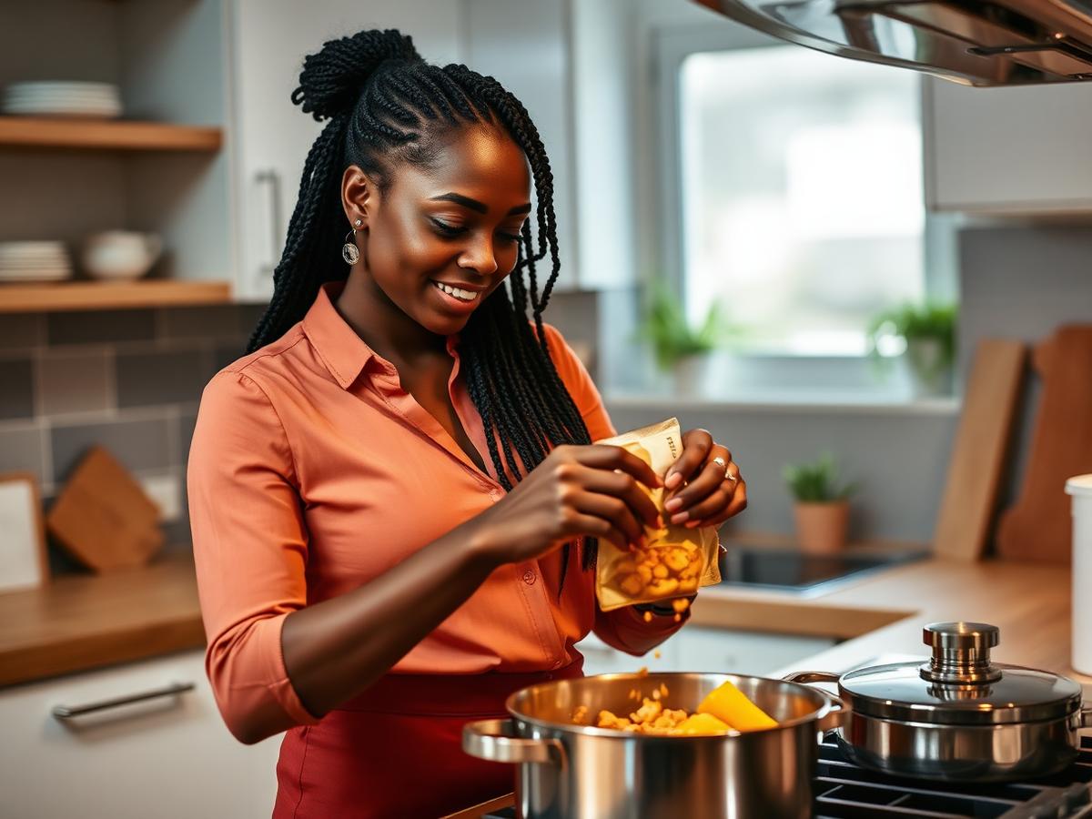 Cooking Pronto Waakye